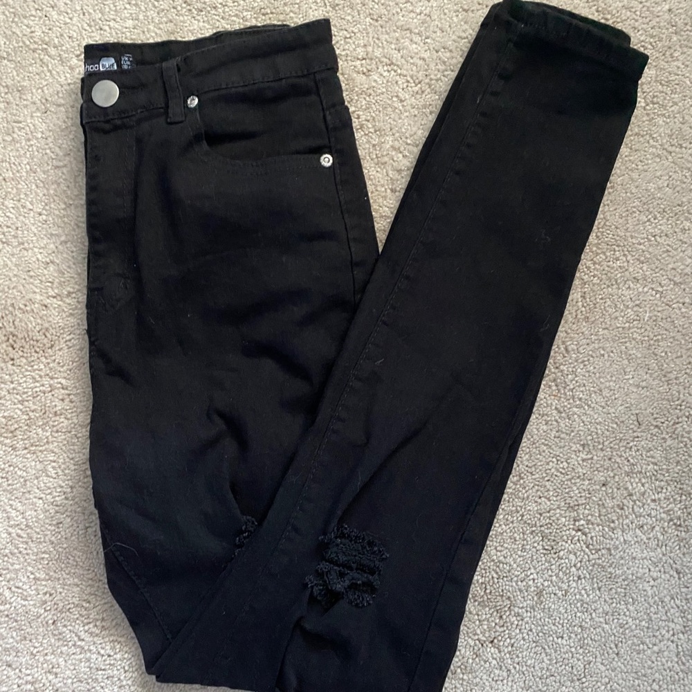 Black Ripped Jeans